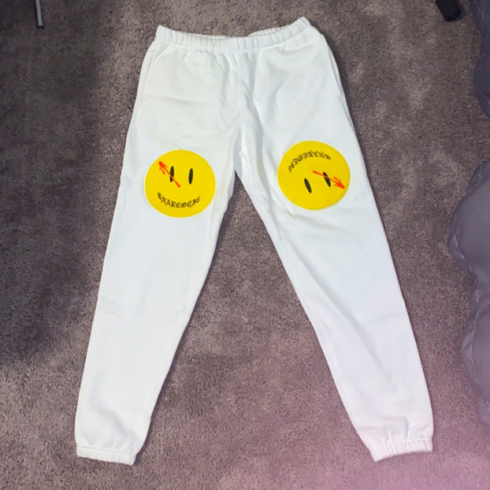 White Gnarcotic Sweatpants